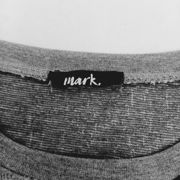 Mark. Dress Quilted Stretch Gray Metal Hook Accents Pull=On Size SP 4-6 - Picture 2 of 11